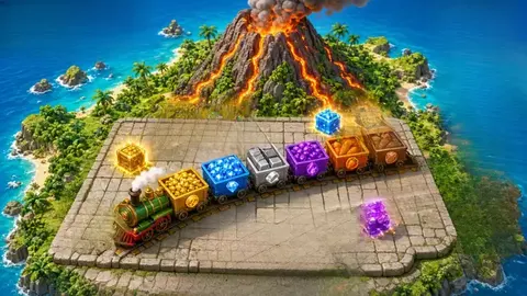 Volcano Island world